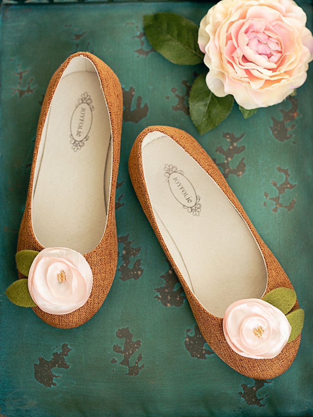 Joyfolie Charlotte Flats In Spice